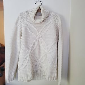 Cozy wool blend knit sweater